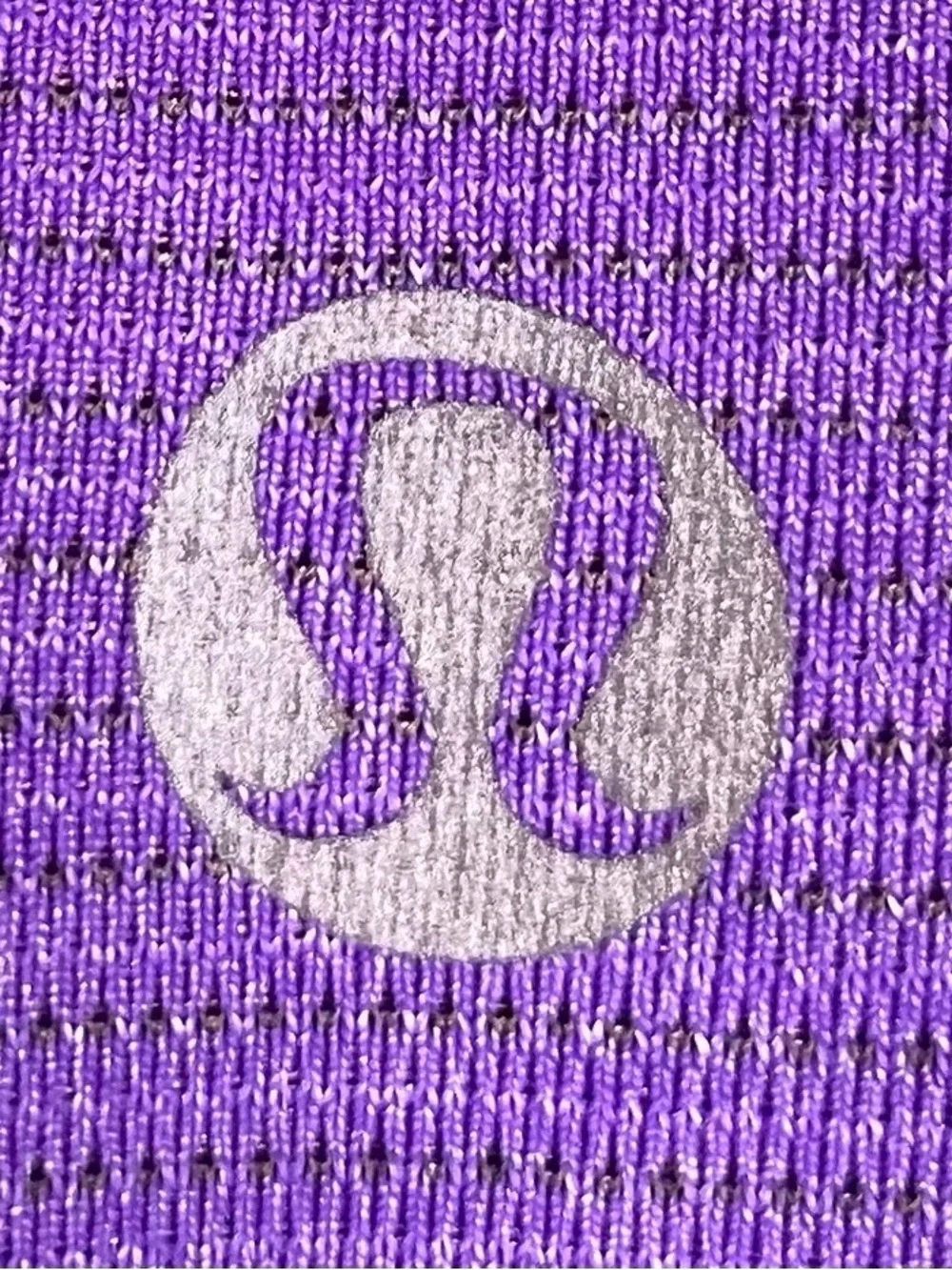 Lululemon Run Ta Ta Topper Top Cinch Waist Purple Tank Top Women’s Size 6